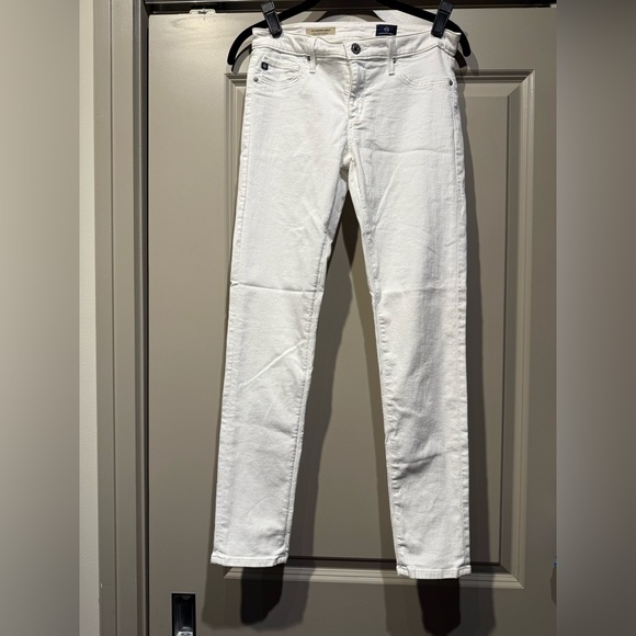 AG Jeans / Adriano Goldschmied Jeans (white; women 28R (legging ankle/skinny) - Picture 1 of 16